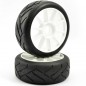 RUEDA COMPLETA 1/8 MONTADA ASFALTO GRID FASTRAX