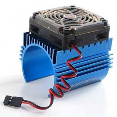 VENTILADOR CON DISIPADOR HOBBY WING PARA MOTOR 1/8