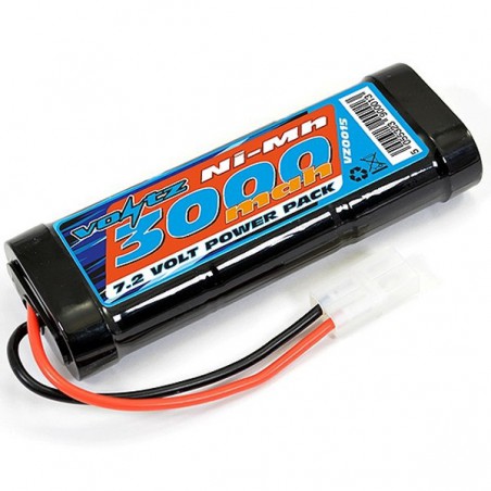 BATERIA NIMH 7.2V 3000MAH VOLTZ CONECTOR TAMIYA
