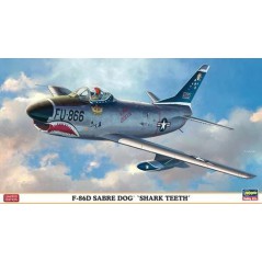MAQUETA AVION F-86D SABRE DOG "SHARK TEETH" 1:72