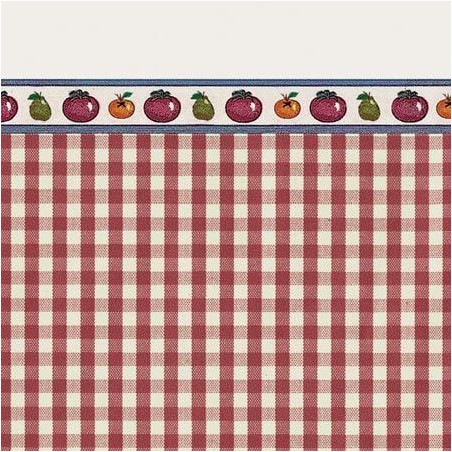 zz PAPEL COCINA CUADROS ROJOS REL.