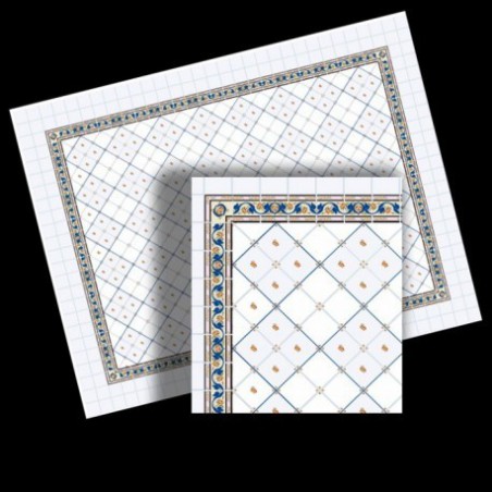 ZZ SUELO BALDOSAS MODELO LAZOS 42 X 32CM