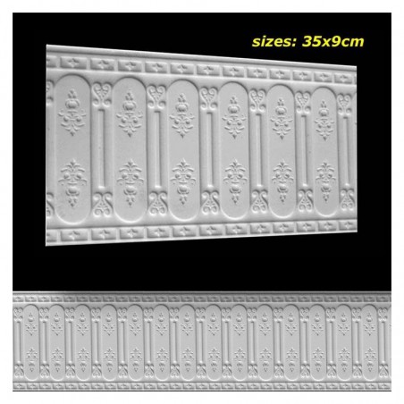 ZZ PROTECCION PARED DECORADO 41 X 8,5CM