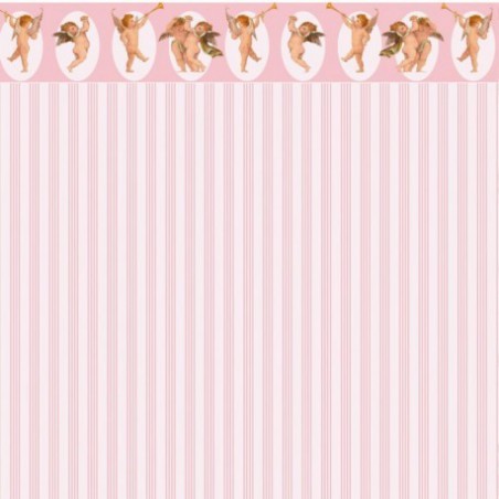 ZZ PAPEL INFANTIL RAYA ROSA ANGELES