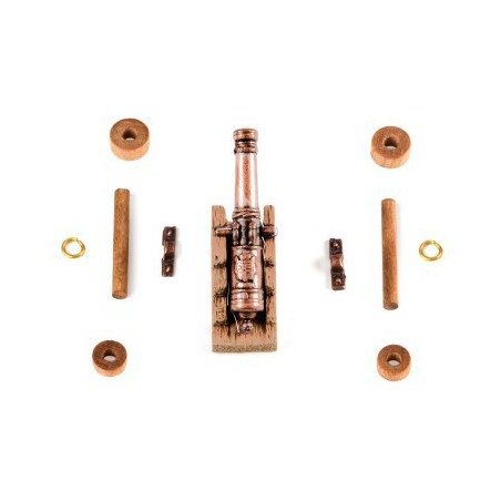 bc - CAÑON CON CUREÑA MADERA 30MM