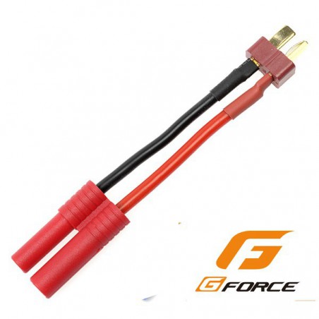 CONVERSOR DE TIPO T-DEAN A 4MM CON FUNDA G-FORCE