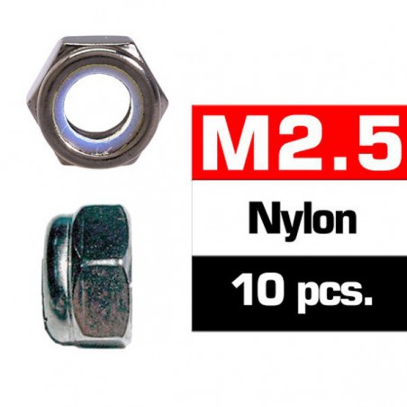 TUERCA AUTOBLOCANTE M2.5 (10 UNIDADES) ULTIMATE