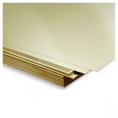PLANCHA DE LATON 0.4MM 400X200MM
