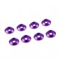 ARANDELA CABEZA CILINDRICA 3MM PURPURA (8)