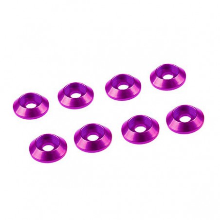 ARANDELA CABEZA CILINDRICA 3MM ROSA (8)