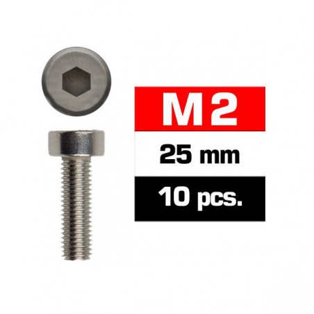 TORNILLO ALLEN M2X25MM ALLEN ULTIMATE (10 UNI.)