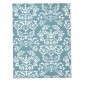 ZZ PAPEL PARED RENACIMIENTO BLANCO/AZUL (6) V.U.