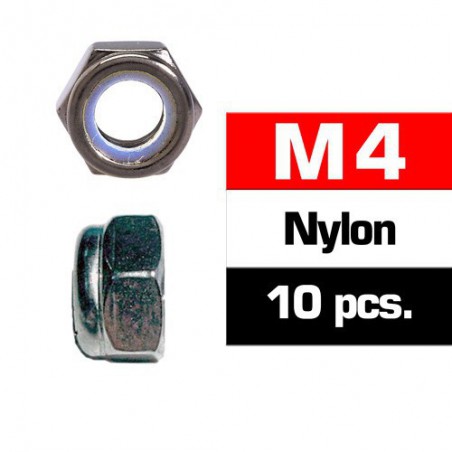 TUERCA AUTOBLOCANTE M4 (10 UNIDADES) ULTIMATE