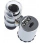 MICROSCOPIO DE BOLSILLO 60X LED UV