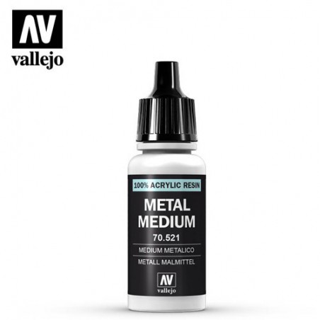 PINT. VALLE. MEDIUM METALICO 17ML