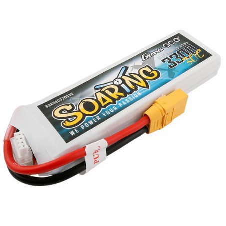 BATERIA LIPO 11.1V 3300MAH 30C SOARING GENS XT60