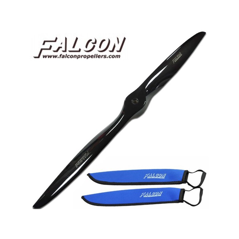 HELICE CARBONO 28X10 FALCON CON FUNDA HELICE CARBONO 28X10 FALCON CON FUNDA