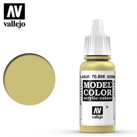 PINTURAS VALLEJO AMARILLO LAZUR RLM 17ML  012
