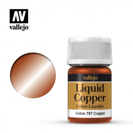 PINTURAS VALLEJO COBRE BASE ALCOHOL 218