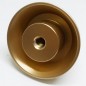 CONO ALUMINIO M5 DORADO (Diametro 32mm y longitud 30mm)