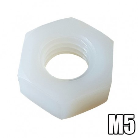 TUERCA NYLON M5 (6 UNIDADES) MIP