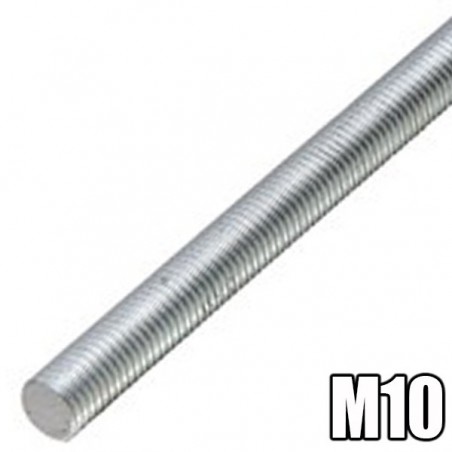 VARILLA ROSCADA ZINCADA 10MM (1 metro)