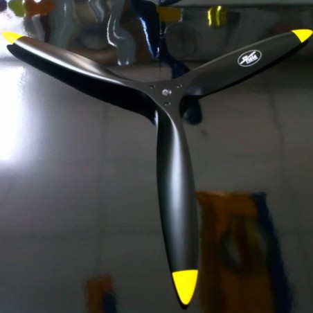 HELICE MADERA FIALA TRIPALA 17X10 NEGRA