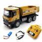 CAMION CON VOLQUETE METALICO HUINA 1573 1/14