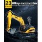 EXCAVADORA ORUGA R/C 23CH FULL METAL 1/14 2,4GHZ