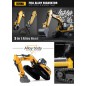 EXCAVADORA ORUGA R/C 23CH FULL METAL 1/14 2,4GHZ