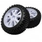 NEUMÁTICO BSD + LLANTA BLANCA 1/8TT
