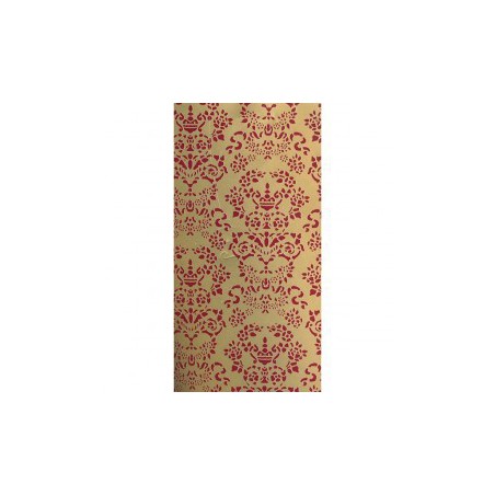 ZZ PAPEL RENACIMIENTO ORO/ROJO (6) V.U.