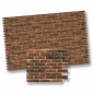 ZZ PARED LADRILLO RELIEVE 31,5 X 48,5 OSCURO