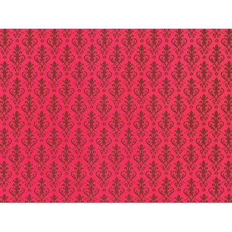 ZZ PAPEL VICTORIANO ROJO