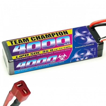 BATERIA LIPO 11.1V 4000MAH 50C TEAM CHAMPION