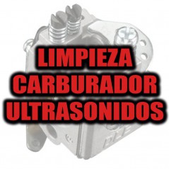 LIMPIEZA CARBURADOR ULTRASONIDOS