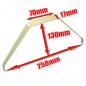 TREN FIBRA VIDRIO STANDAR 1000 250x110 (35g)