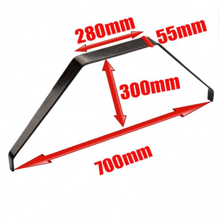 TREN CARBONO ESTANDAR 3000 700x300 (620gr)
