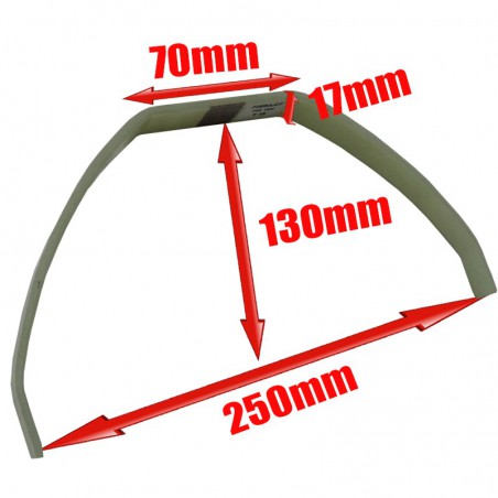 TREN FIBRA VIDRIO YAK55 1000  250X120 40GR