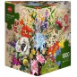 PUZZ. FLOWER`S LIFE, DEGANO (TRIANG.) 1000PZ.HEYE