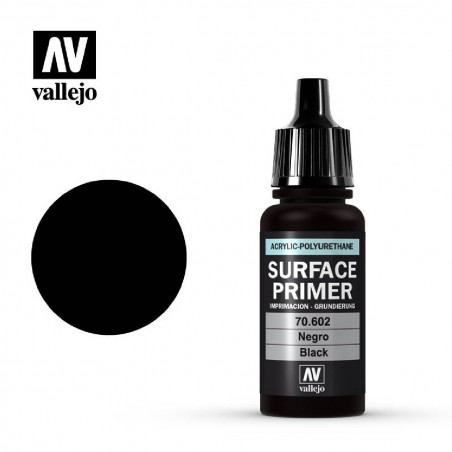 PINTURA VALLEJO IMPRIMACION ACRILICA NEGRA