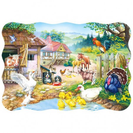 PUZZ. LA GRANJA, CASTORLAND 30PZ