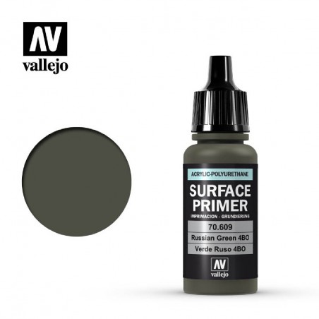 PINTURA VALLEJO IMPRIMACION VERDE RUSO 17ML