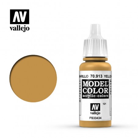 PINTURA VALLEJO OCRE AMARILLO 17ML
