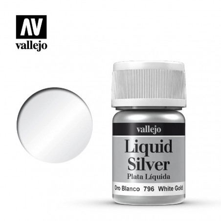 PINTURA VALLEJO ORO BLANCO BASE ALCOHOL 217