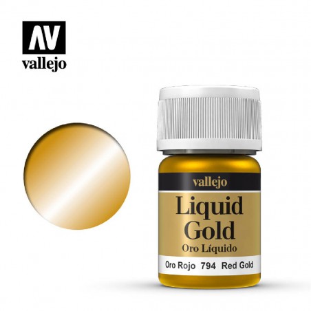 PINTURA VALLEJO ORO ROJO BASE ALCOHOL 215