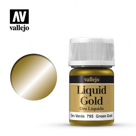 PINTURA VALLEJO ORO VERDE BASE ALCOHOL 216