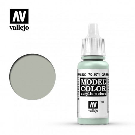 PINTURA VALLEJO VERDE GRIS PALIDO 17ML
