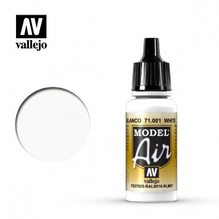PINTURA VALLEJO MODEL AIR BLANCO 17ML
