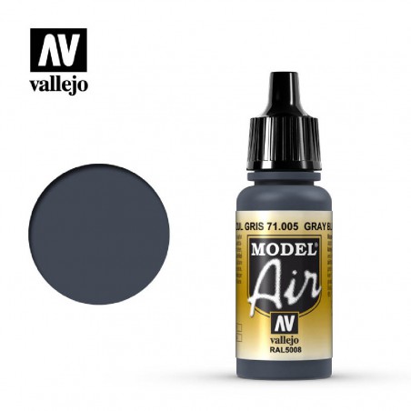PINTURA VALLEJO MODEL AIR AZUL INTERMEDIO 17ML